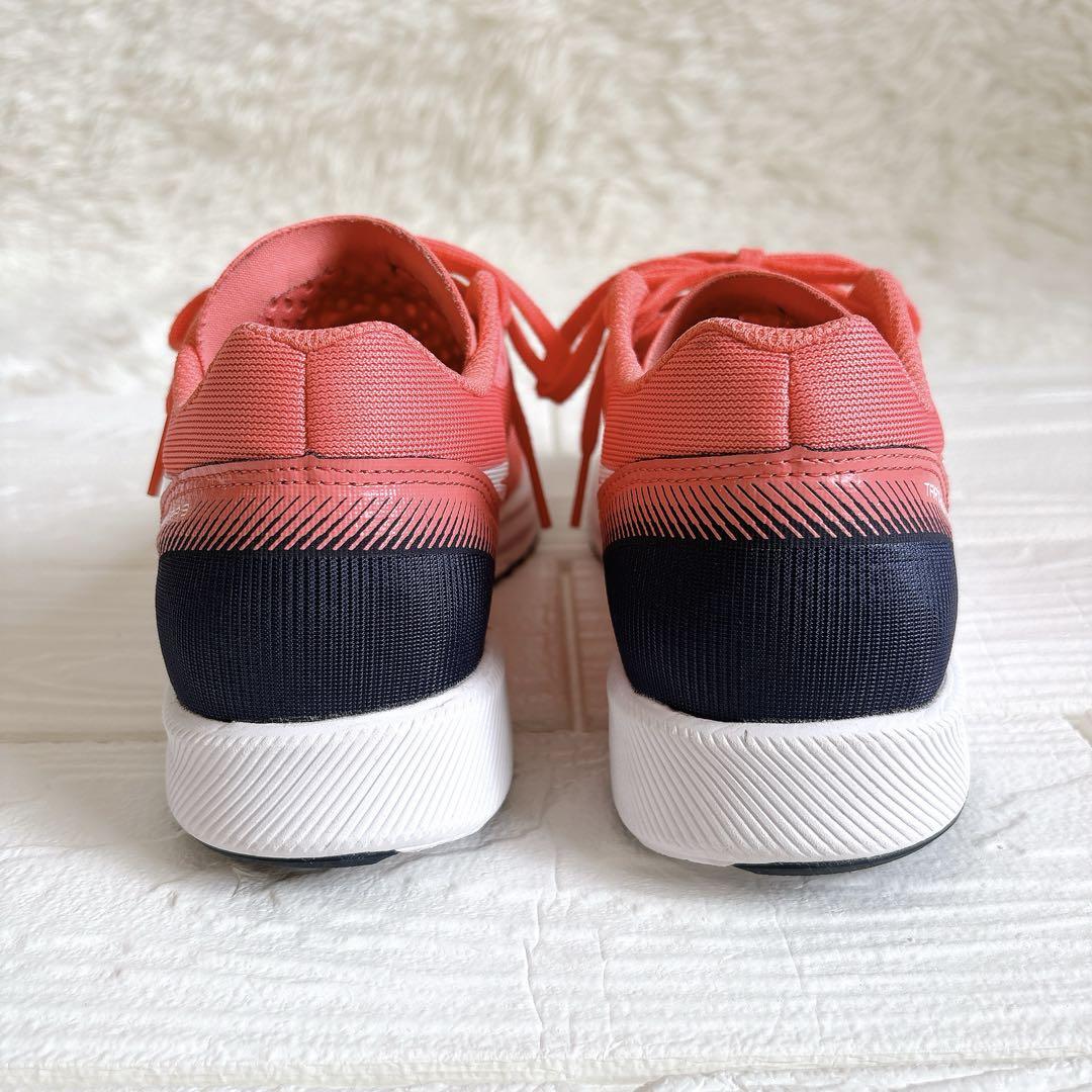 美品✨アシックス ランニングシューズ TARTHER RP3 23.5 オレンジ