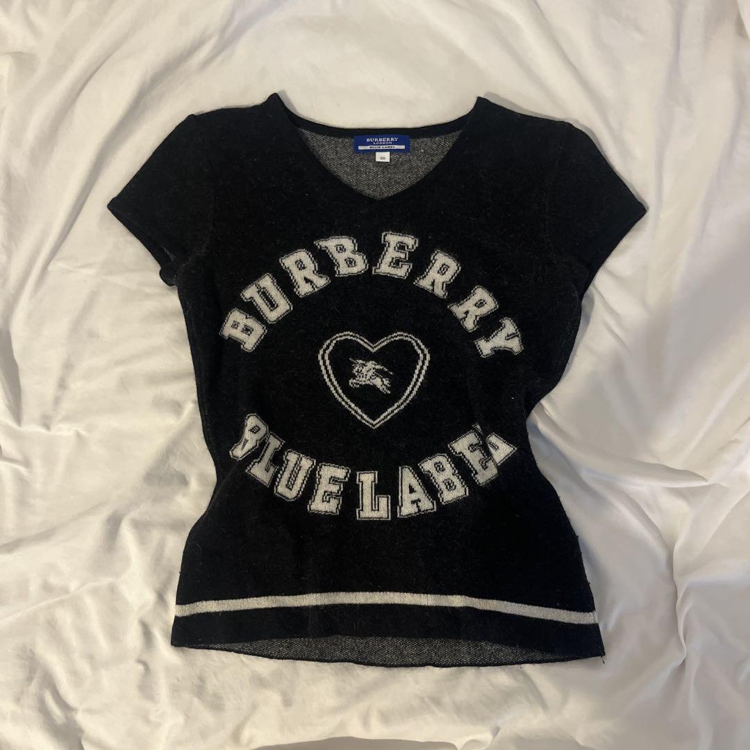BURBERRY BLUE LABEL 半袖ニット　サマーニット　2枚組 楽天市場】バーバリー ニット 半袖の通販