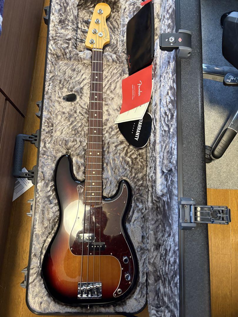 美品 fender american professional Ⅱ プレベ