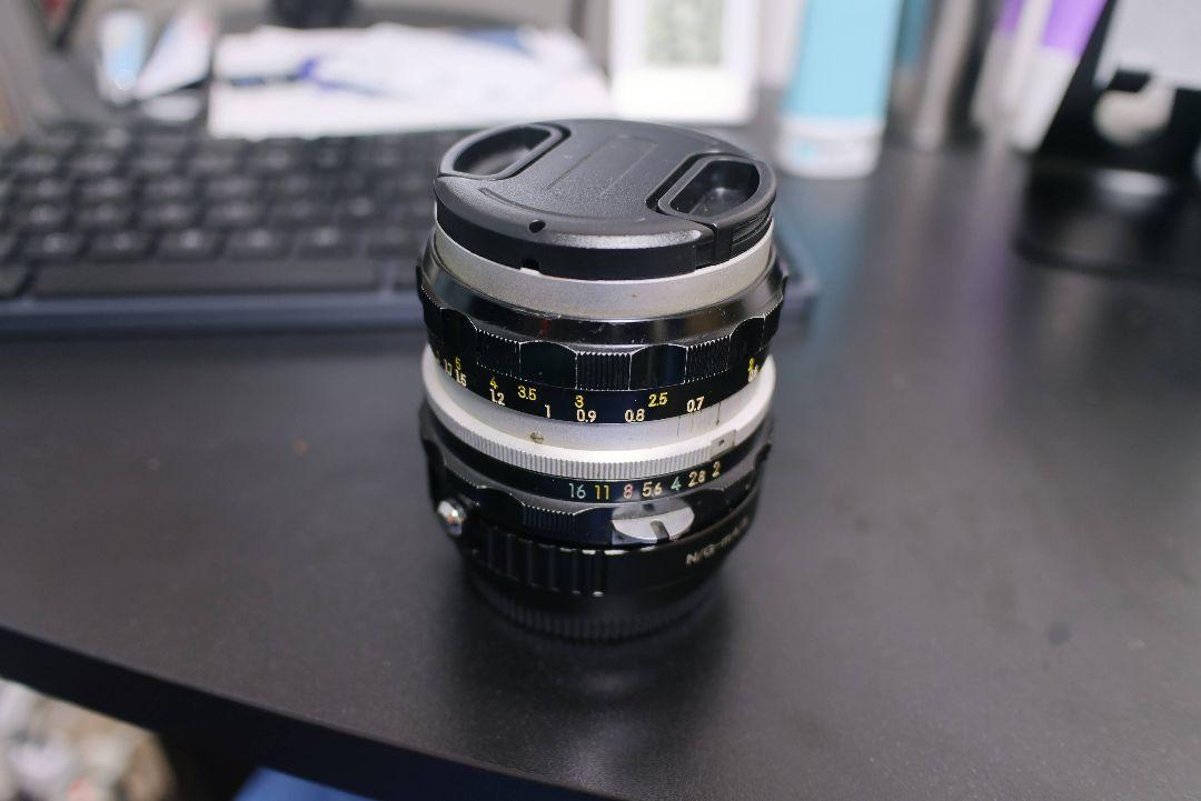 フォーカルレデューサー + nikkor-h 50mm f2