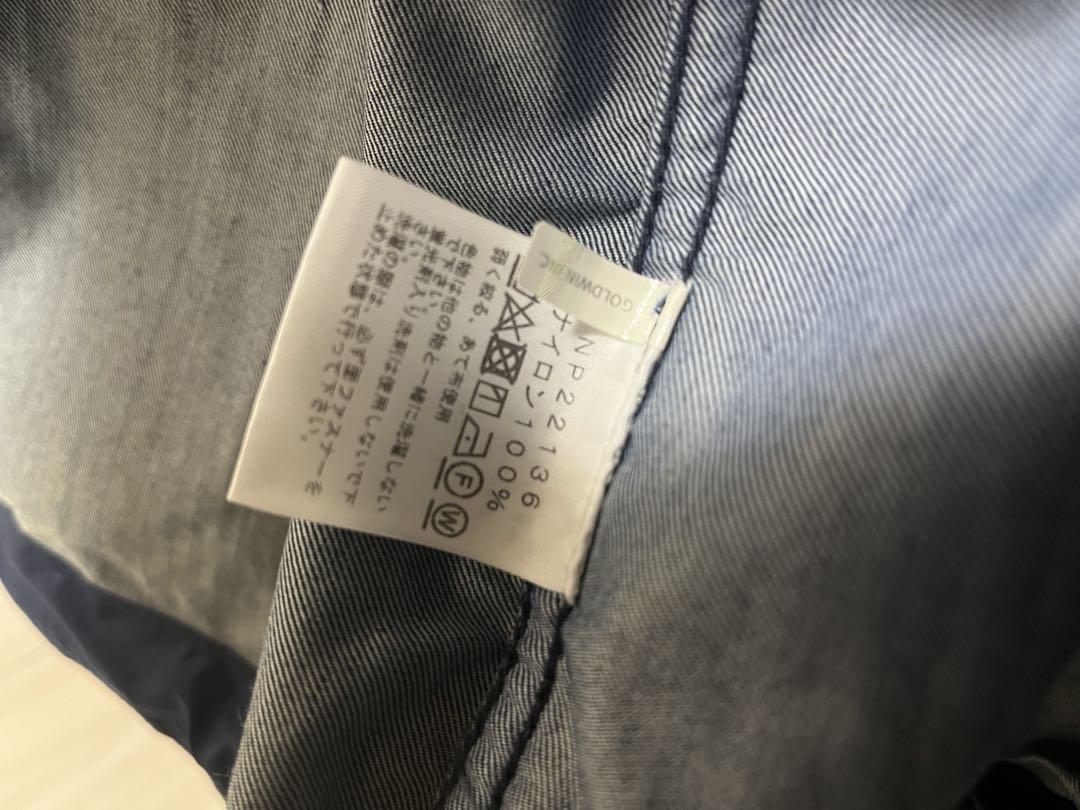 ノースフェイス　ナイロンデニムコンパクトジャケット　サイズS