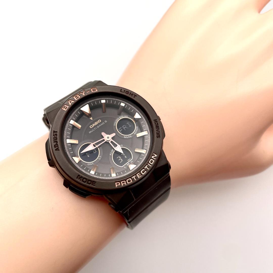 BABY-G 時計 レディース BGA-2510 ベビージー ソーラー アナログ