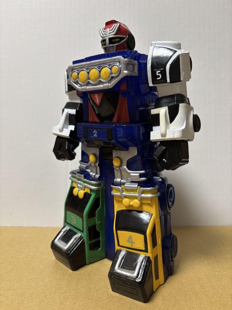 ソフビフィギュア 激走戦隊カーレンジャー RVロボ こどもシャンプーボトル