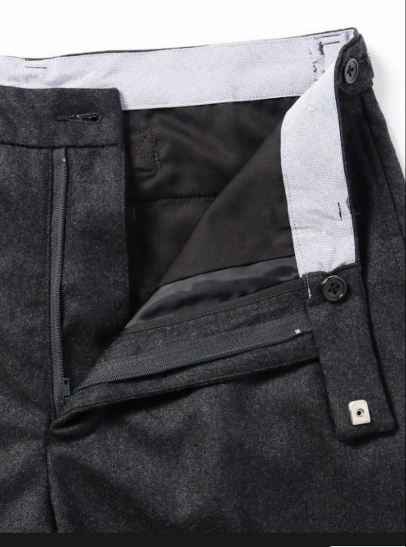 パンツ BEAMS PLUS Trousers Ankle-Cut Flannel