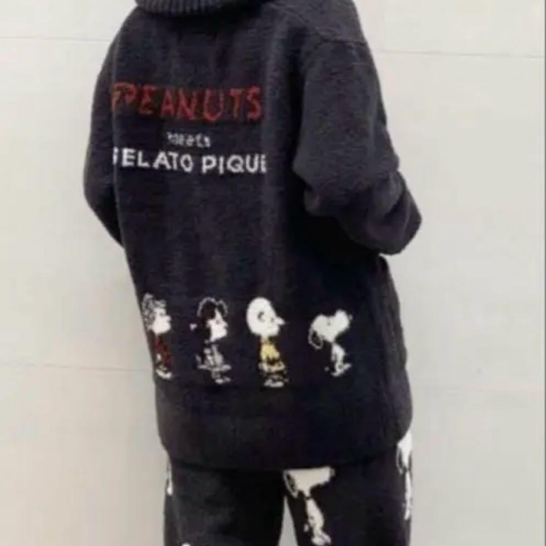 【新品同様】gelato piqueスヌーピー❤︎ピーナッツ ルームウェアパジャマ