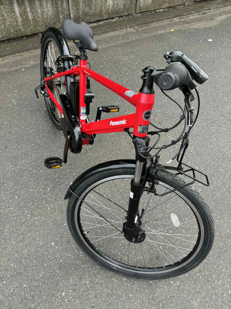 パナソニック電動アシストスポーツ自転車バッテリー2個8ahと16ah引き取り可