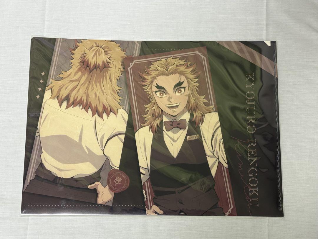 鬼滅の刃 ufotable モクテル クリアファイル 煉獄 コンプセット