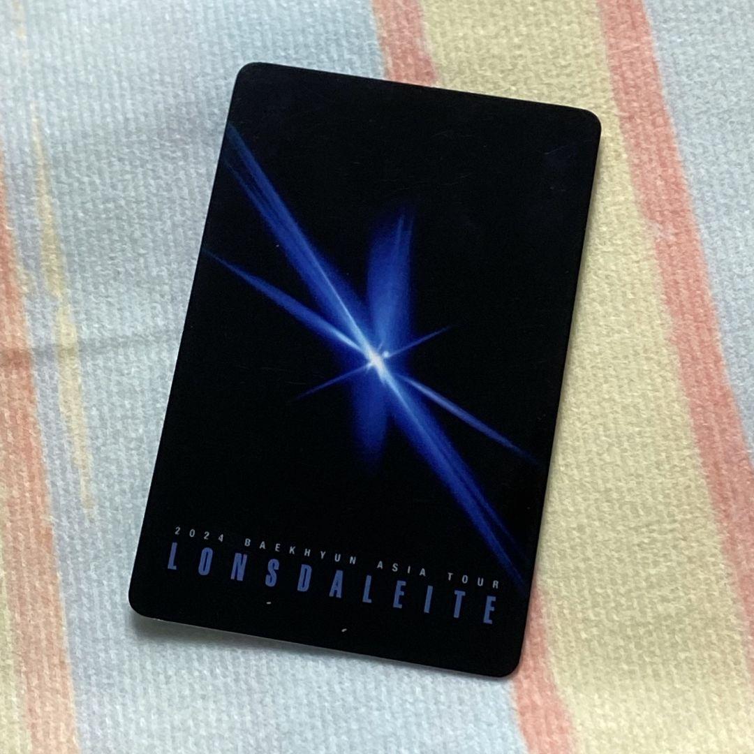 EXO LONSDALEITE 特典 VIP トレカ ベッキョン 3枚 EXO LONSDALEITE ベッキョン 特典 VIP 3枚 トレカ - K-POP