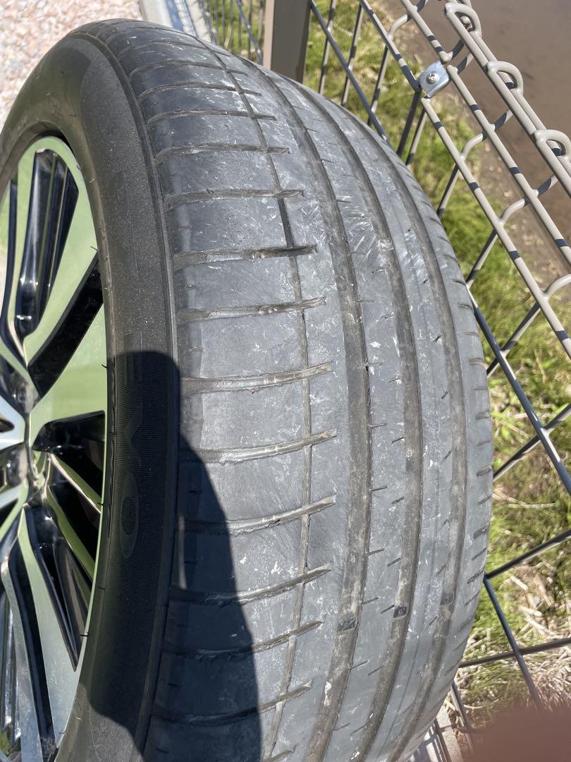 30アルファード純正18インチ ホイールPirelliタイヤ付き