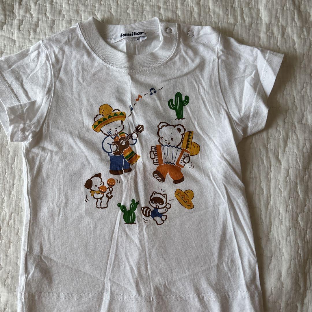 あ*や様 familiar 現行品　Tシャツ　90 familiar Tシャツ90 - メルカリ
