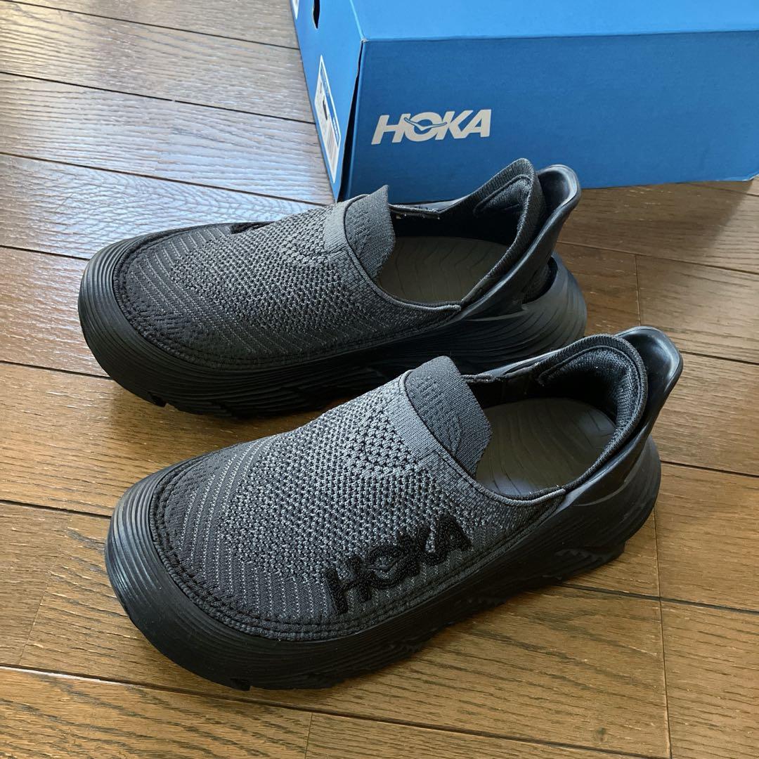 美品★HOKA ホカオネオネ★RESTORE TCスリッポン　黒 23 美品☆HOKA ホカオネオネ☆RESTORE TCスリッポン 黒 23