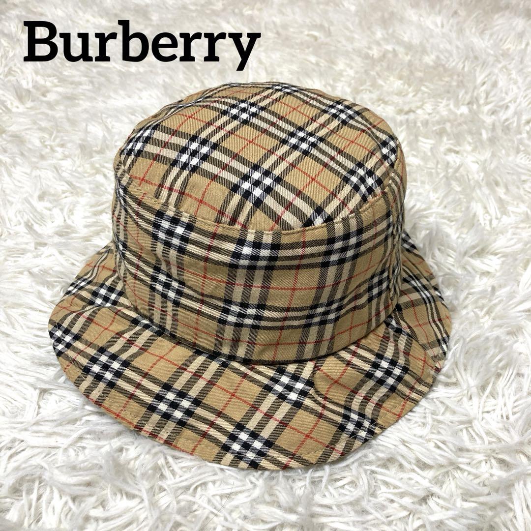 ✨ Burberry ✨ バーバリー ノバチェック 帽子 ハット - メルカリ