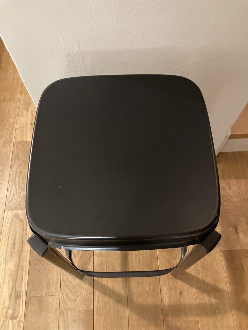 MAGIS Steel wood stool ハイスツール オールブラック