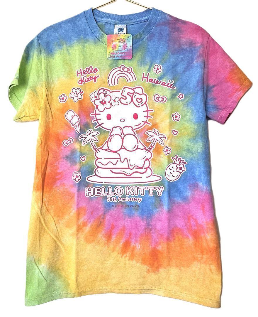 B*♡様 【ハワイ限定＆新品】Sサイズ　パンケーキ＆キティタイダイＴシャツ　AB