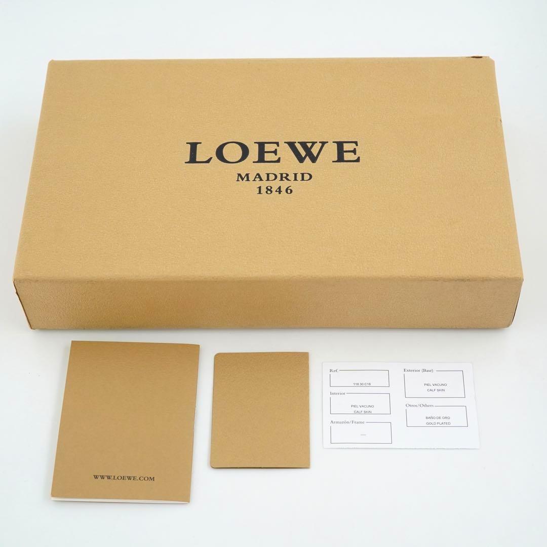 ✨未使用展示品・箱付き✨LOEWE ミニ財布アナグラムアマソナバイ