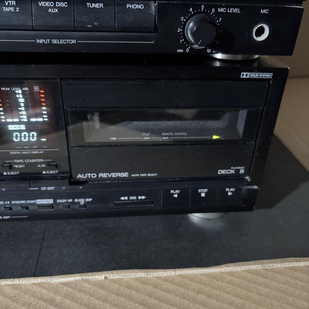 Panasonic アンプ SU-D5500-K カセット RS-D5500