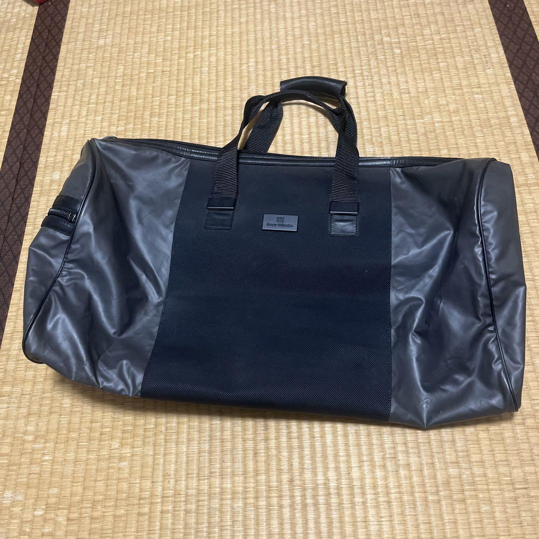 イッセイミヤケ ISSEY MIYAKE】ボストンバッグ 大容量 キャンバス