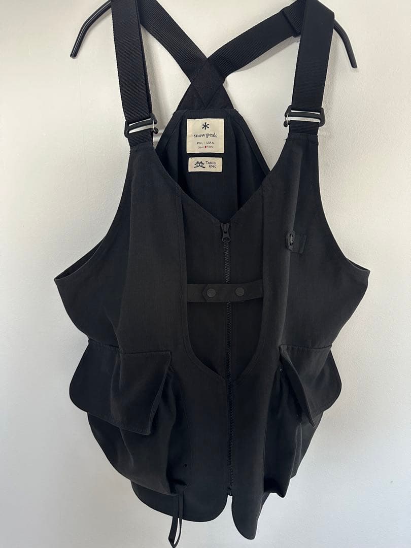 を安く買う方法 snow peak TAKIBI Vest 焚き火ベスト L - フィッシング