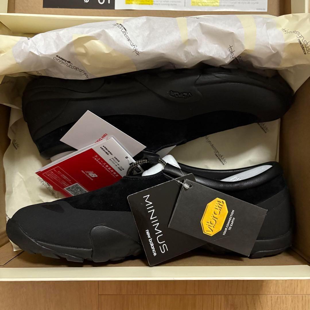 新品・未使用　TDS MT10T ニューバランス ブラック ミニマス 27.5 New Balance TDS MT10T V1 