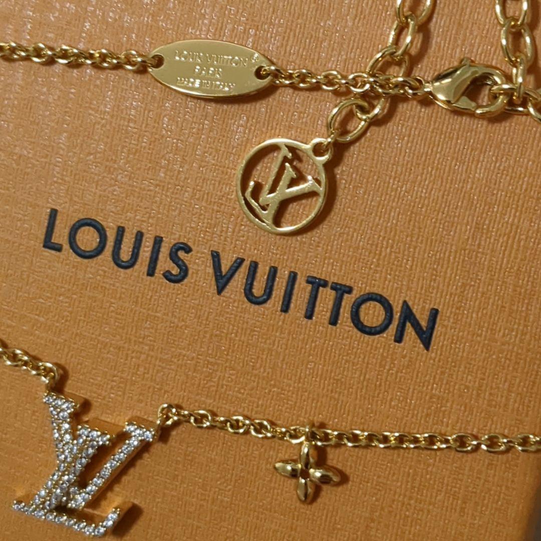 【美品】LOUISVUITTON　LVアイコニックネックレス　М00596