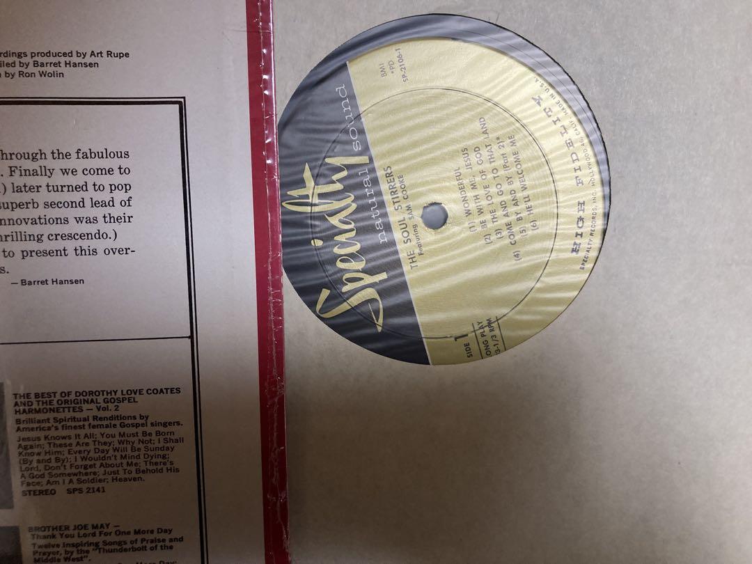 輸入盤The Soul Stirrers featuring Sam Cooke
