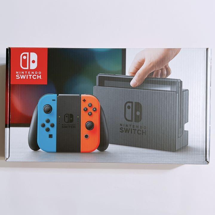 お得品質保証 Nintendo 初期型 美品 任天堂 スイッチ HfOUm-m61673098600 Switch 本体 ネオン 即納NEW