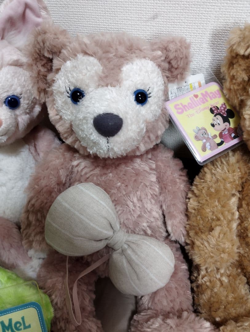 ダッフィーフレンズぬいぐるみ コンプリート絵本タグ付き 7点セット