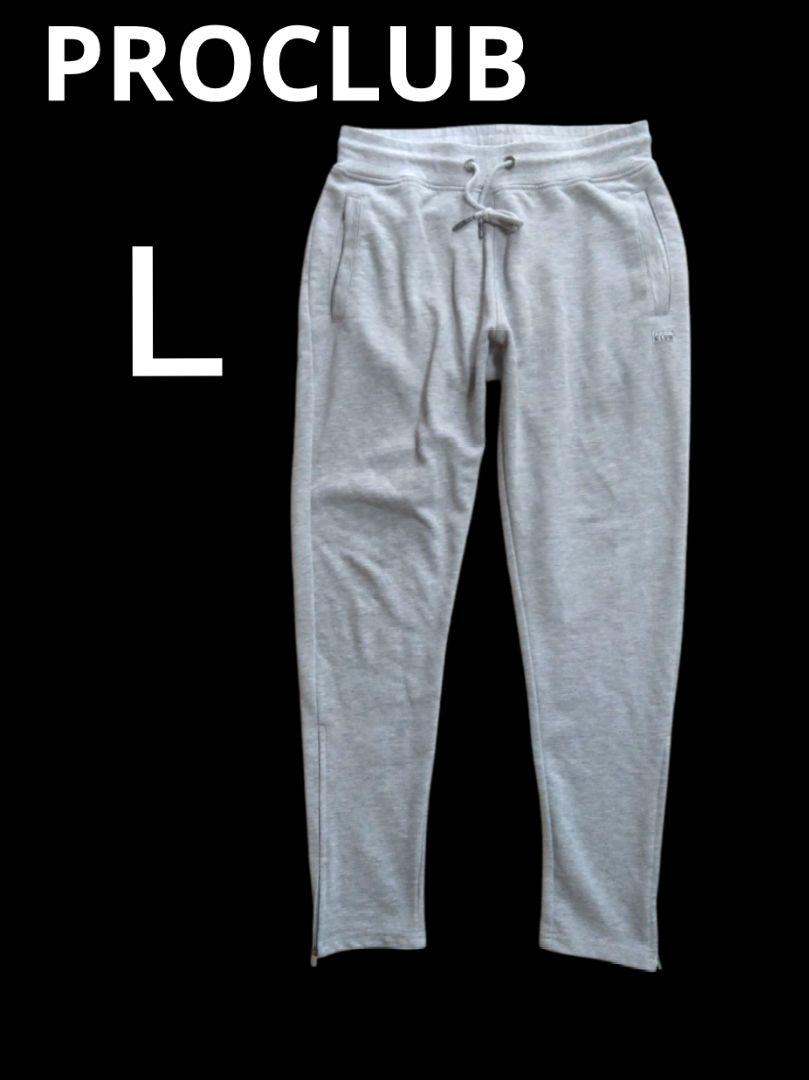 PRO CLUB　SKINNY (jogger)　Ｌ　スウェットパンツ　グレー