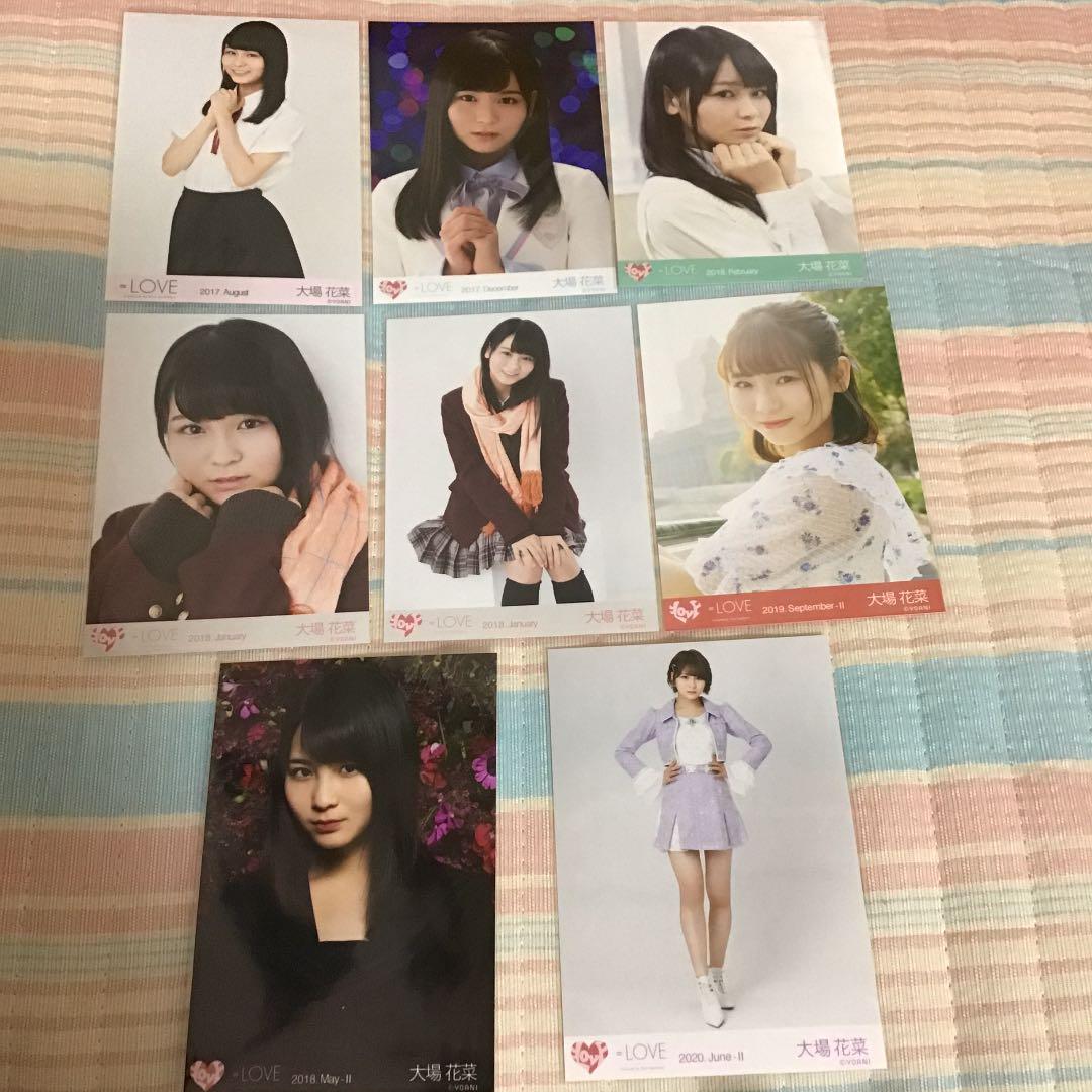 イコラブ　=LOVE　生写真　直筆　サイン　大場花菜　お渡し会　うなじ　日比谷 イコラブ =LOVE 生写真 直筆 サイン 大場花菜 お渡し会 うなじ