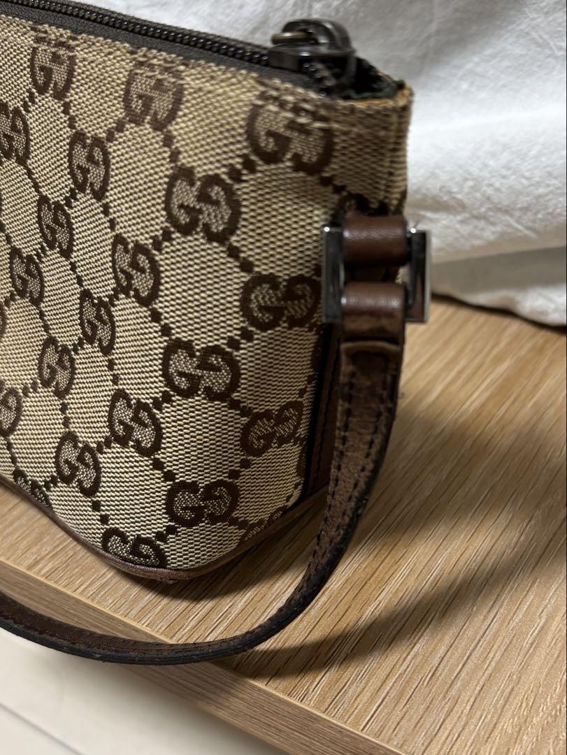 GUCCI ハンドバック　キャンバス