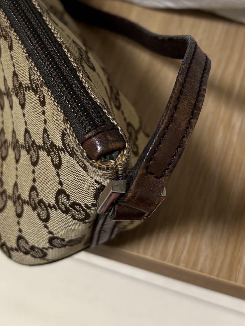 GUCCI ハンドバック　キャンバス