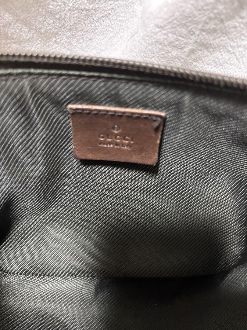 GUCCI ハンドバック　キャンバス