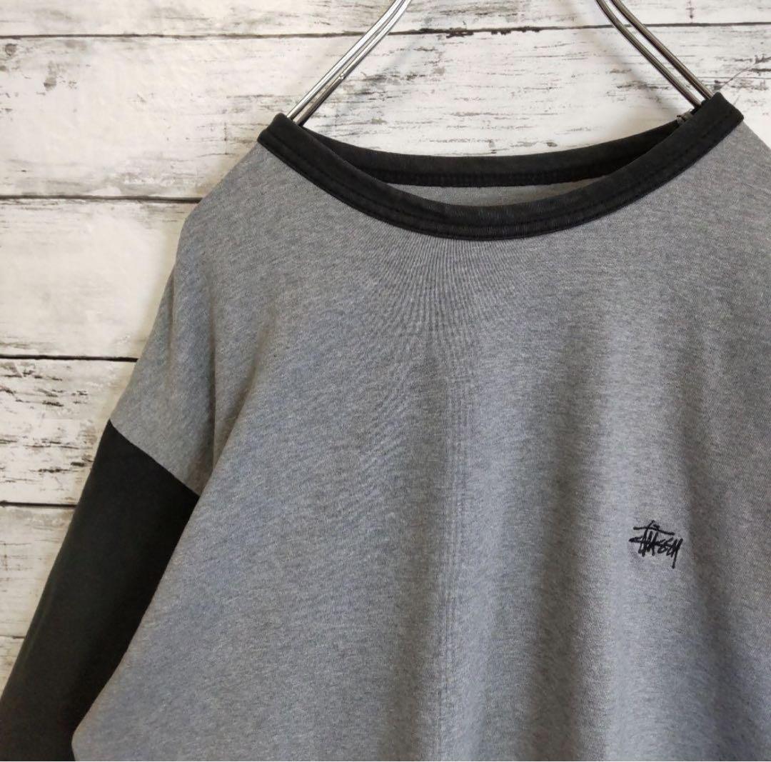 STUSSY ラグランロンＴ