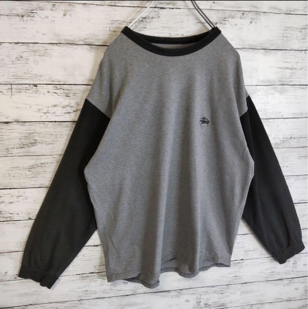 STUSSY ラグランロンＴ