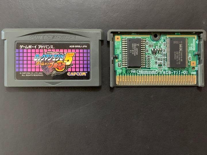 超レアチップ入りやり込みデータ ロックマンエグゼ5 チームオブブルース