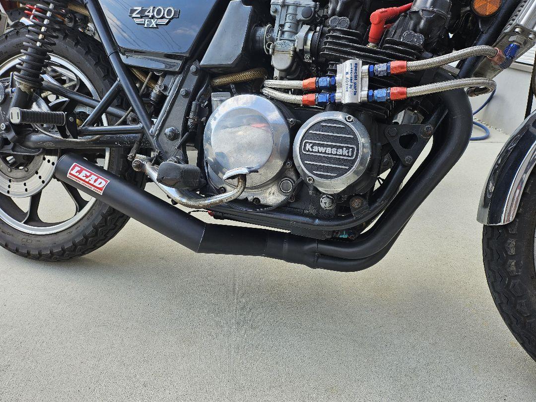 z400fx  z400j　LEAD　リード　集合マフラー