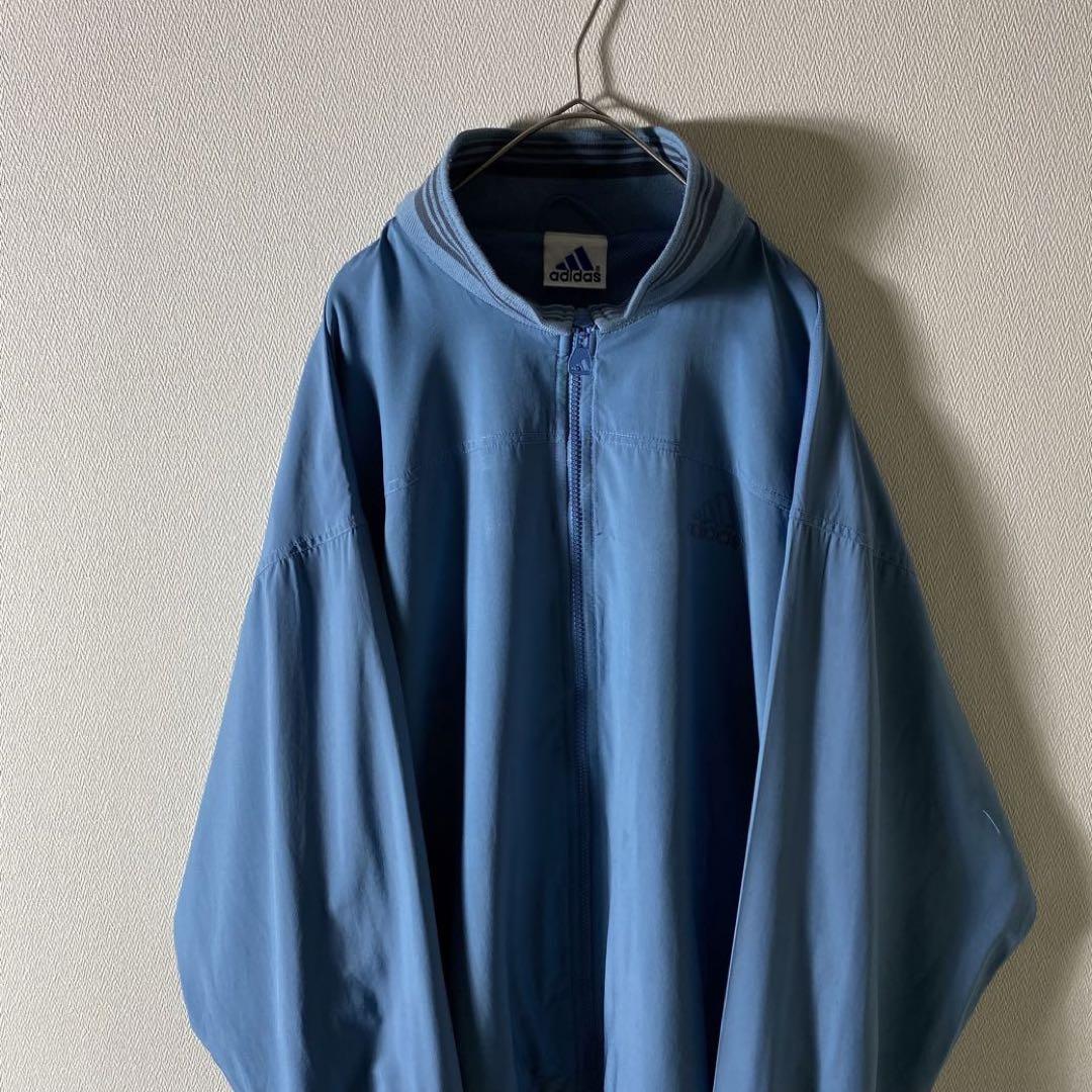 シャーベットカラー 90s adidas ワンポイント リブライン 1186