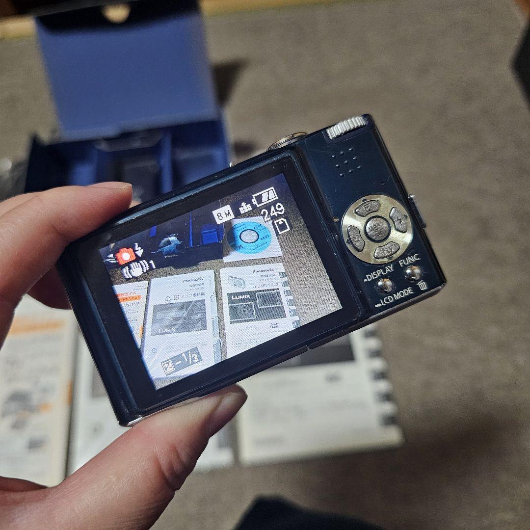 【動作確認済み】Panasonic LUMIX DMC-FX33 箱入り