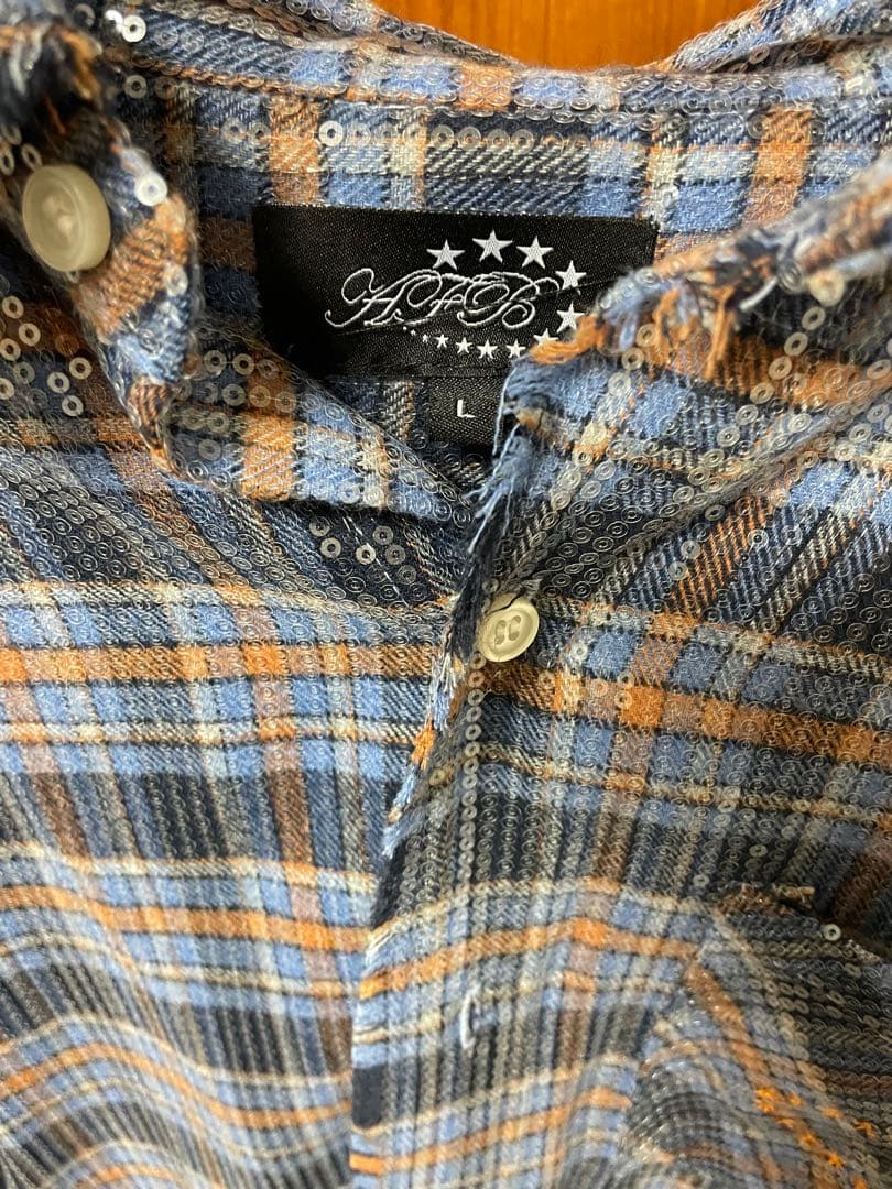 AFB スパンコールシャツ AFB スパンコールシャツ