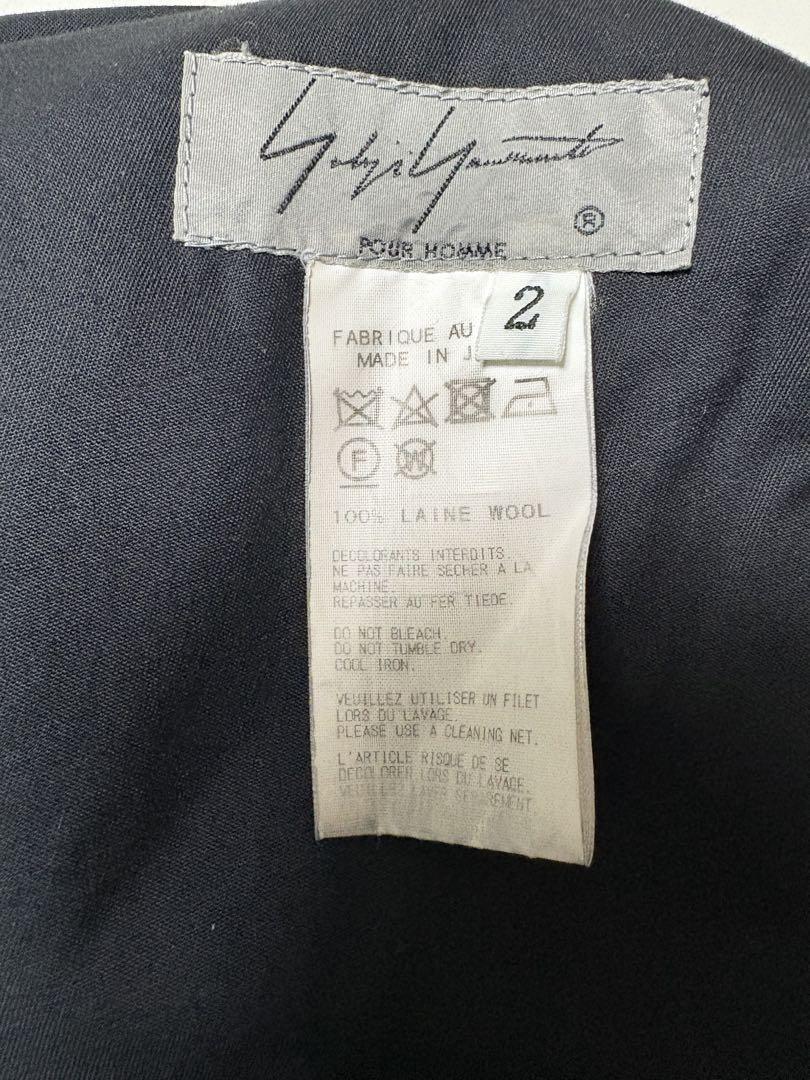 茶*g様 Yohji Yamamoto POUR HOMME シワ加工 ムラ染め