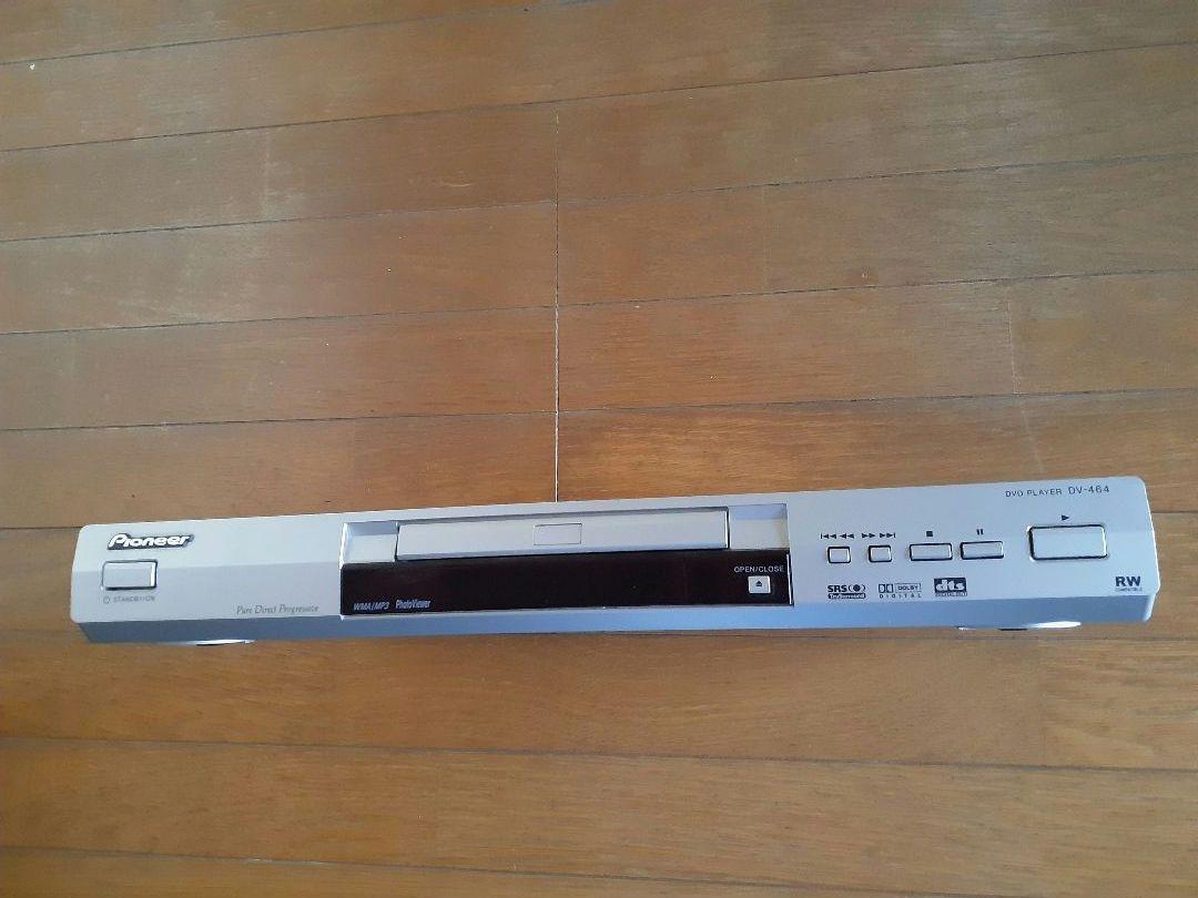 DVDプレイヤー　取扱説明書付き　Pioneer DV-464