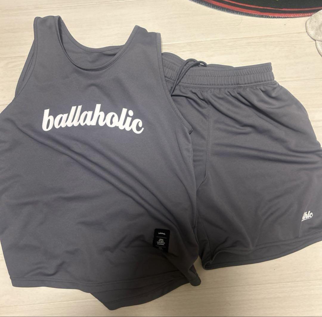 ballaholic タンクトップとバスパンセット チャコールグレー