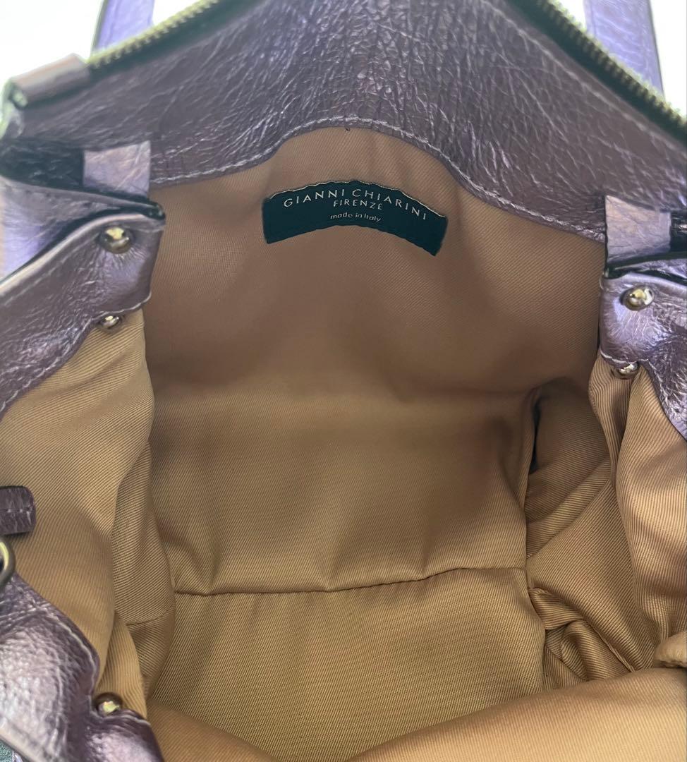 美品♡GIANNI CHIARINI オリガミバッグS