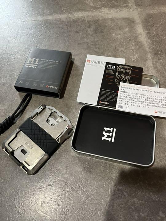 60%OFF】 ゆきだるまるまる dango M1TITANIUM マネークリップ