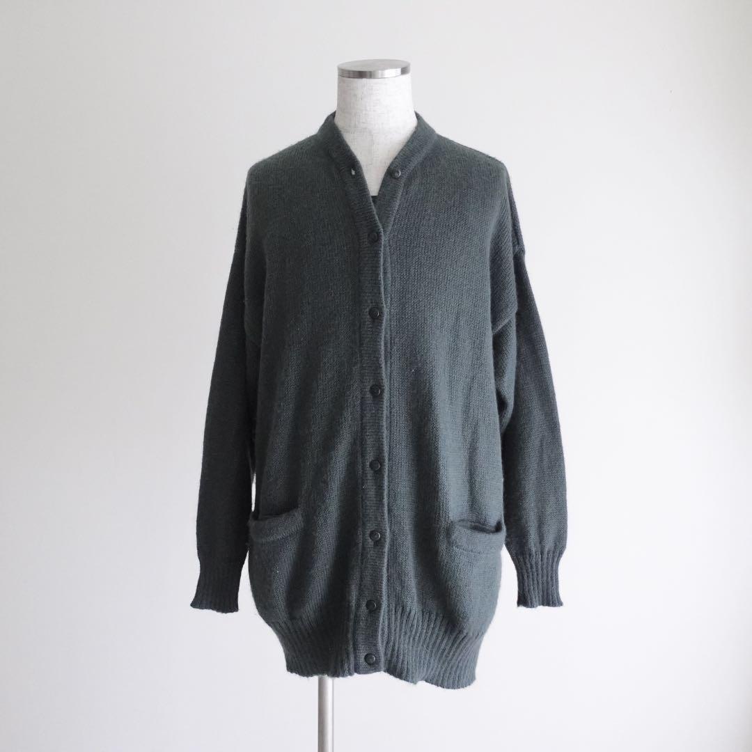 80s EURO Design Mohair Cardigan 西ドイツ製