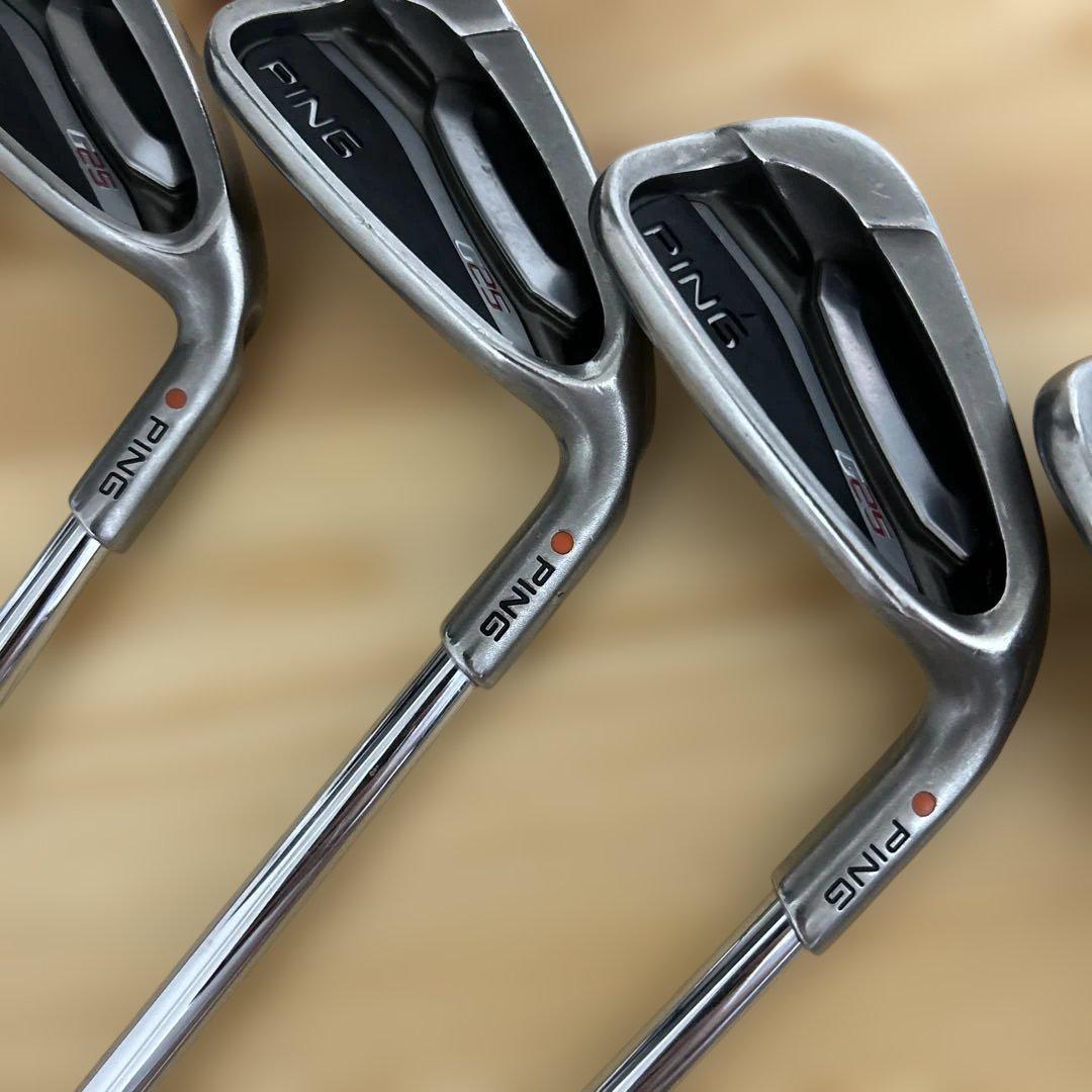 PING G25 アイアン　5番〜Ｗ　CFS MAX Rフレックスマーク金井推奨
