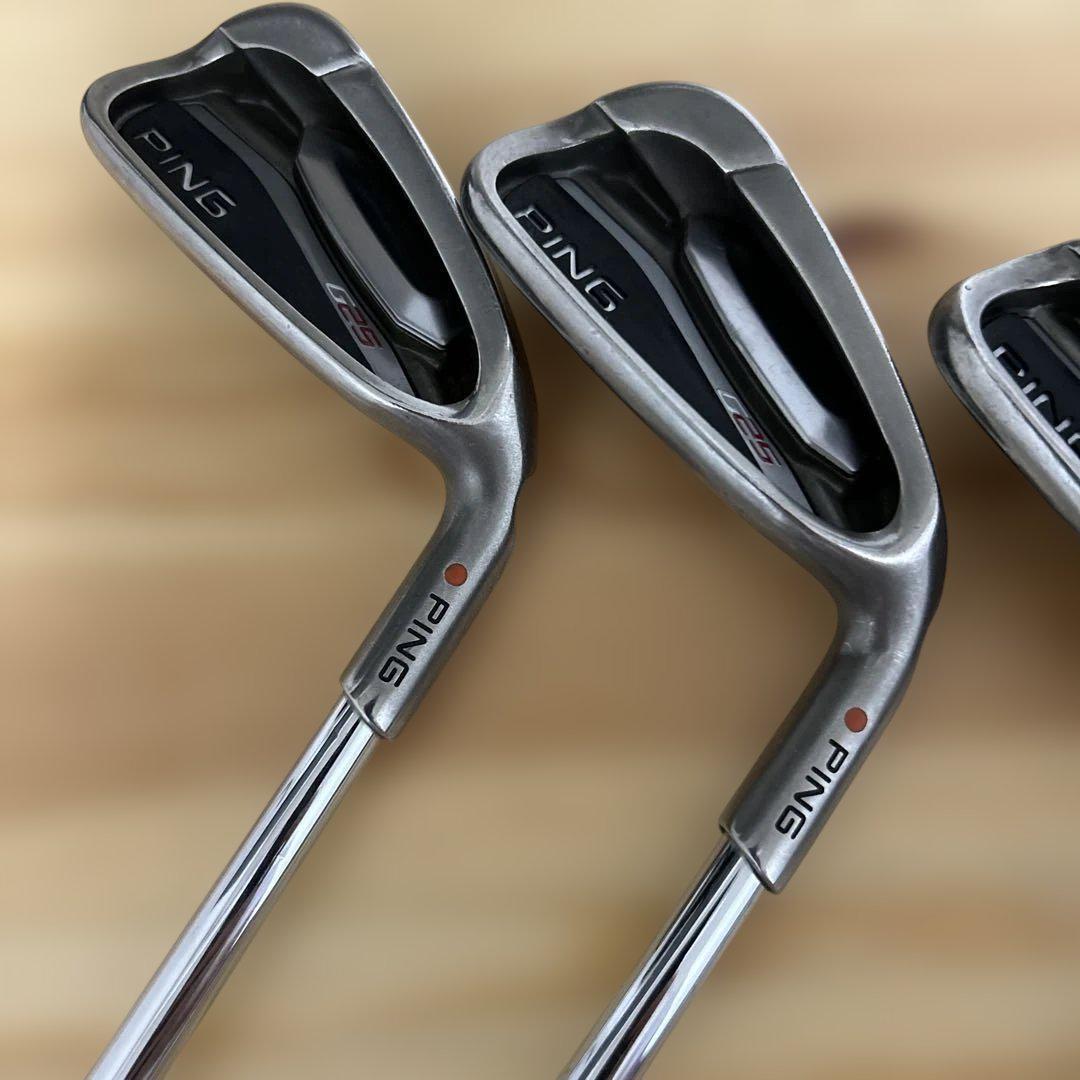 PING G25 アイアン　5番〜Ｗ　CFS MAX Rフレックスマーク金井推奨