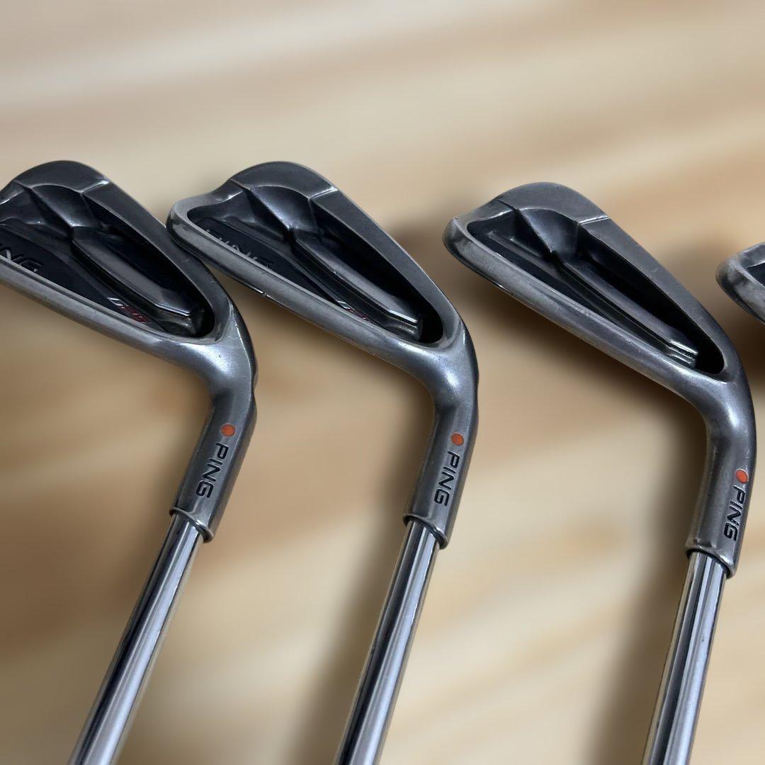 PING G25 アイアン　5番〜Ｗ　CFS MAX Rフレックスマーク金井推奨