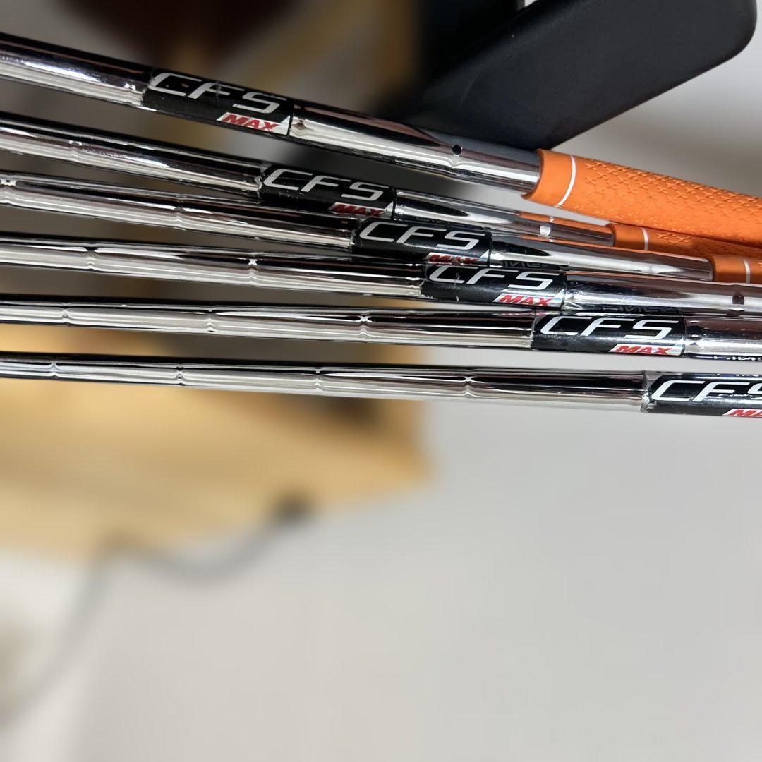 PING G25 アイアン　5番〜Ｗ　CFS MAX Rフレックスマーク金井推奨