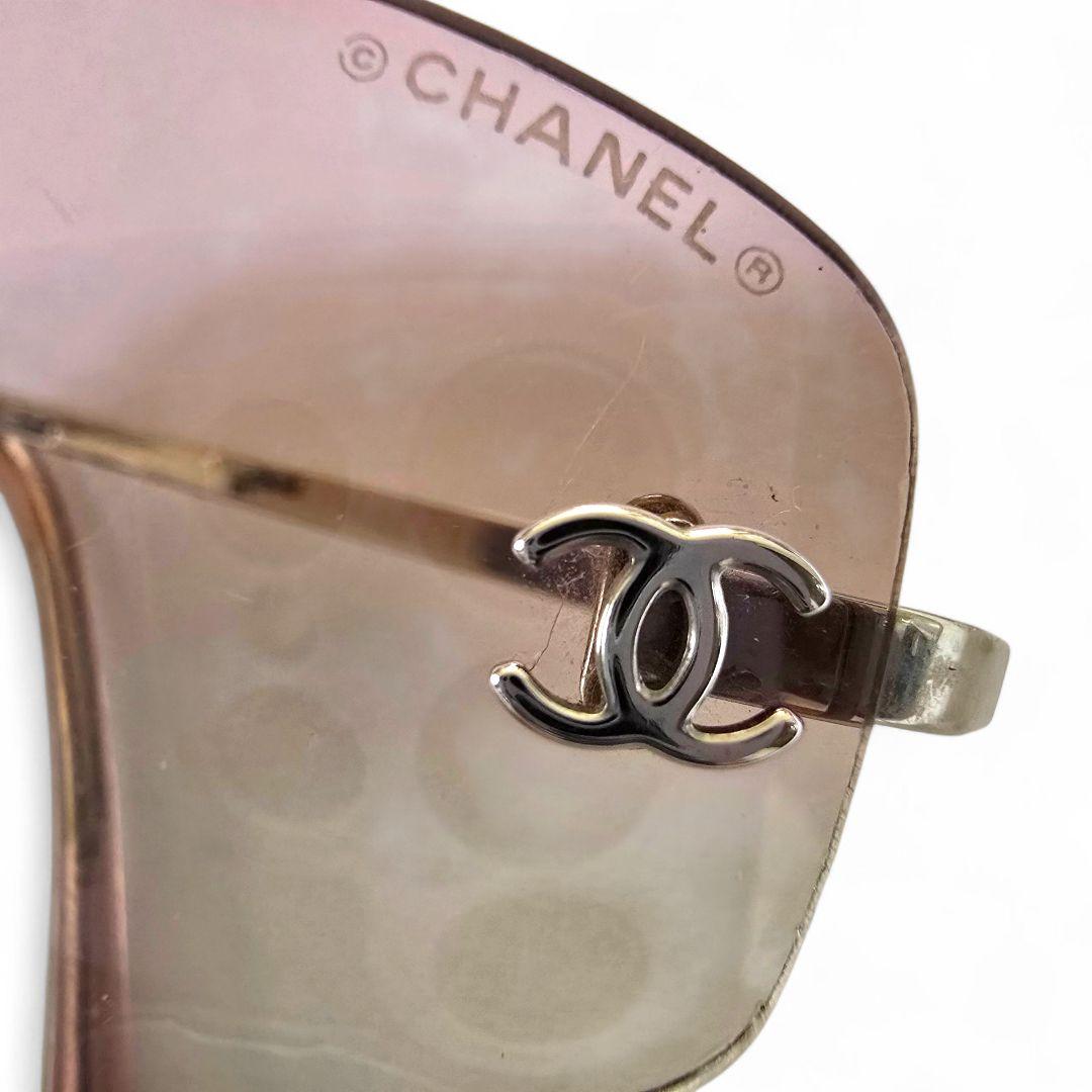 CHANEL サングラス ココマーク リムレス ヴィンテージ レア CHANEL シャネル サングラス ココマーク リムレス ヴィンテージ